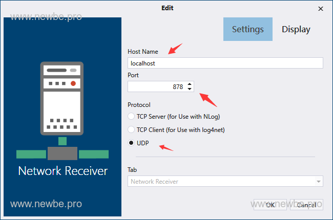 Network Receiver基础配置