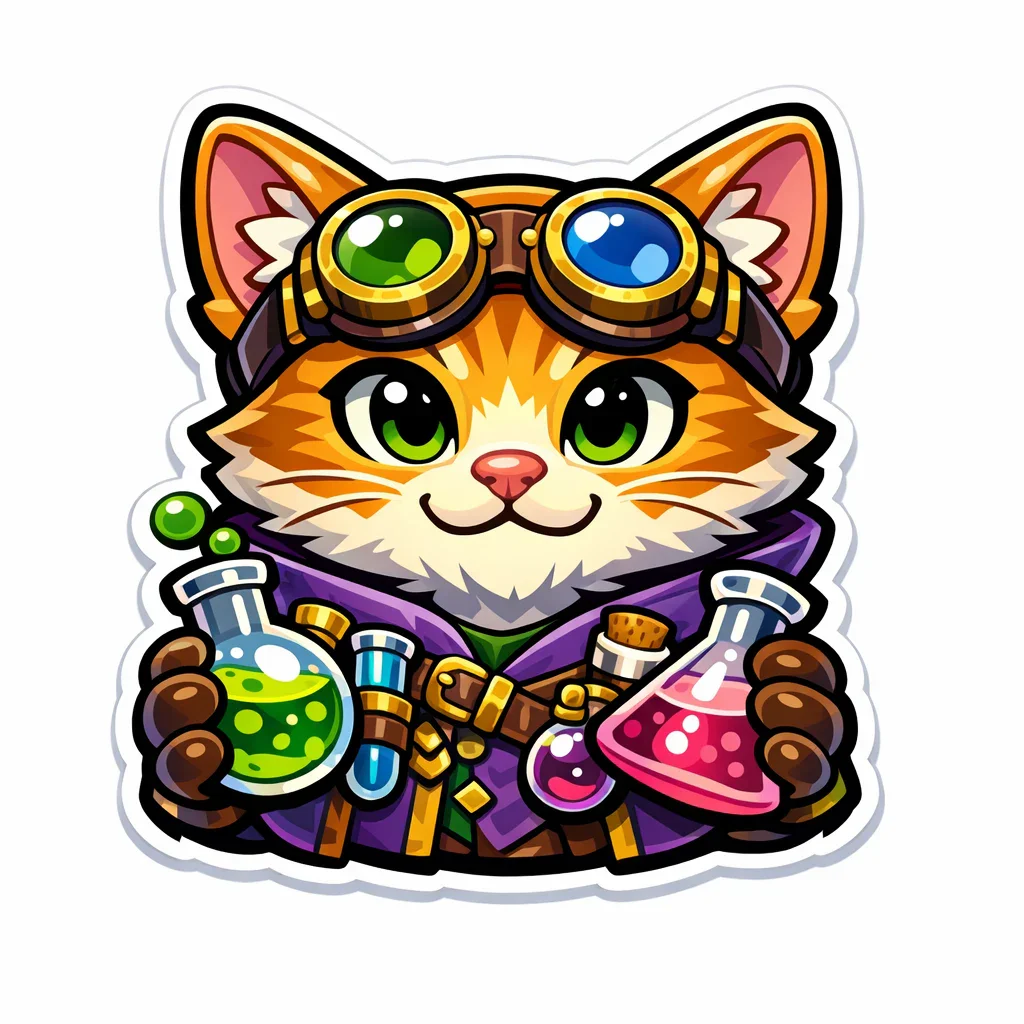 Cat Sticker 08